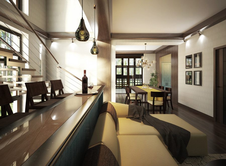 Гостевой дом с бассейном в п. Уптино