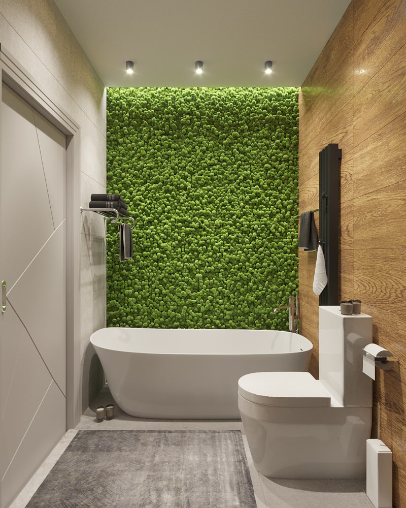 Обложка проекта: Санузел в эко-стиле