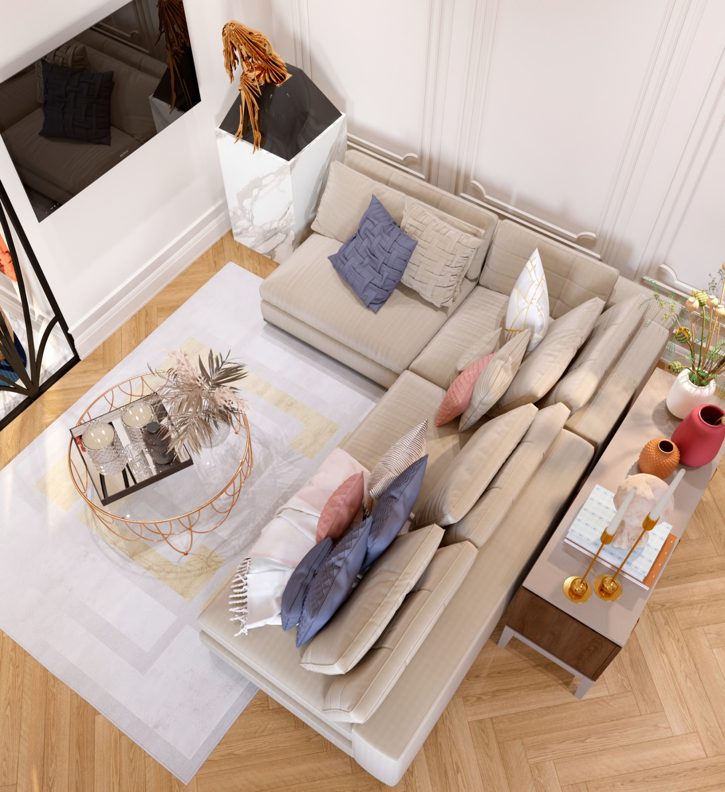 Белая Московская сталинка