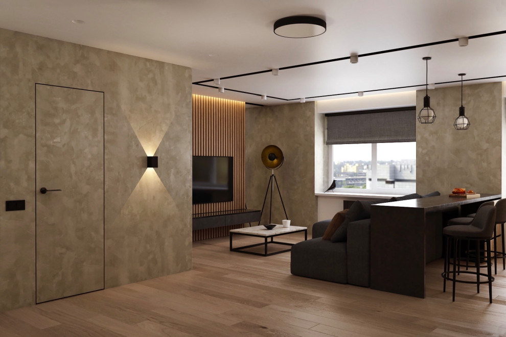 Дизайн проект квартиры 50 м