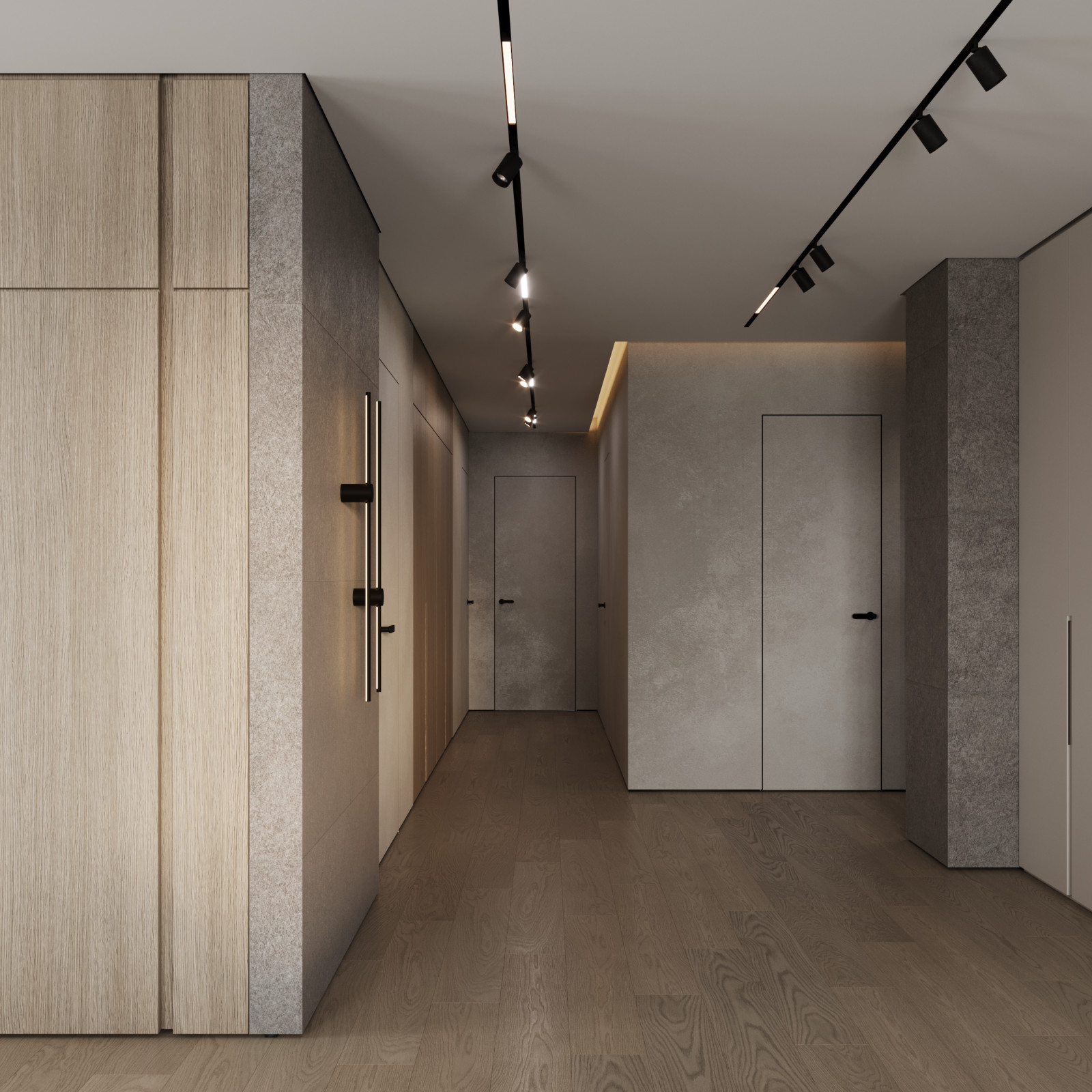 Интерьер квартиры с панорамными окнами