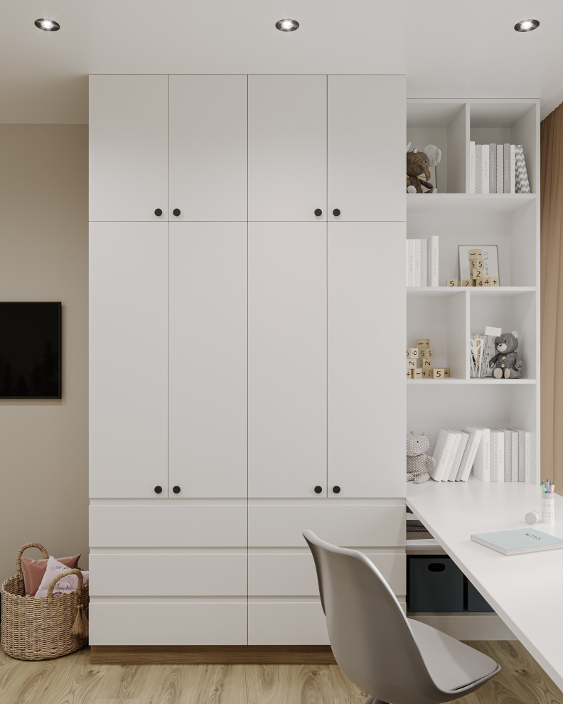 Дизайн-проект квартиры, площадью 68,8 м2, мкр Левобережный