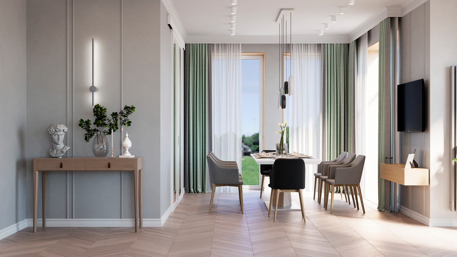 Весенний день