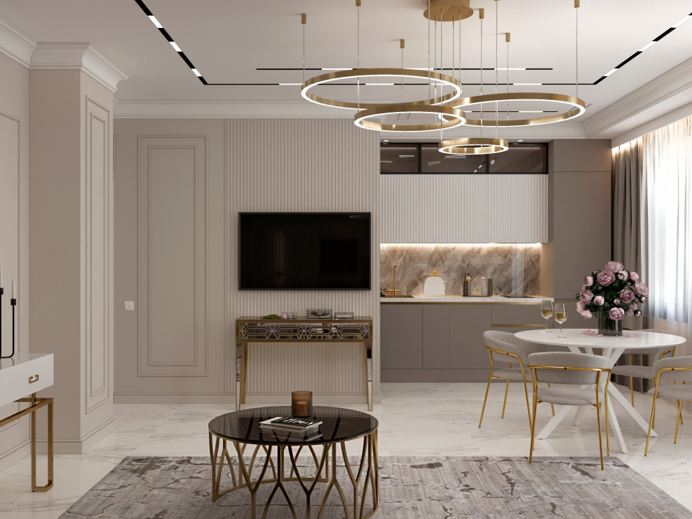 Обложка проекта: 2-комнатная квартира в ЖК "ЗилАрт"