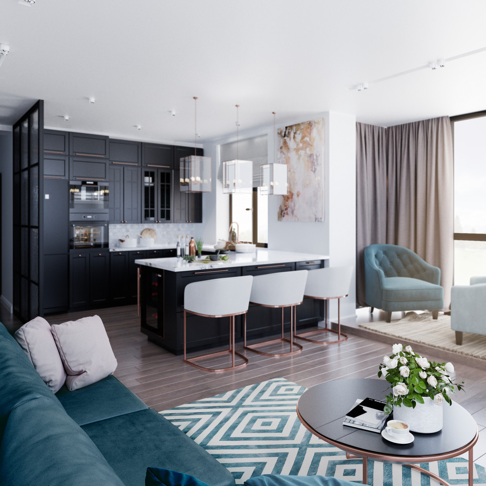 Квартира со свободной планировкой 90м2