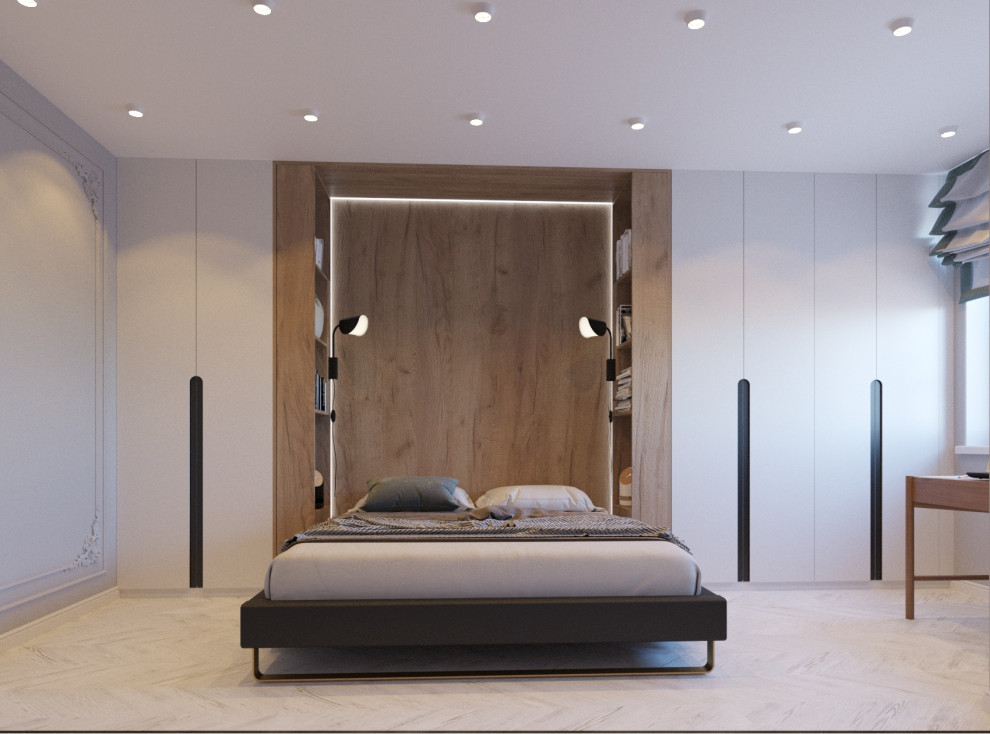 спальня в ЖК Орбита