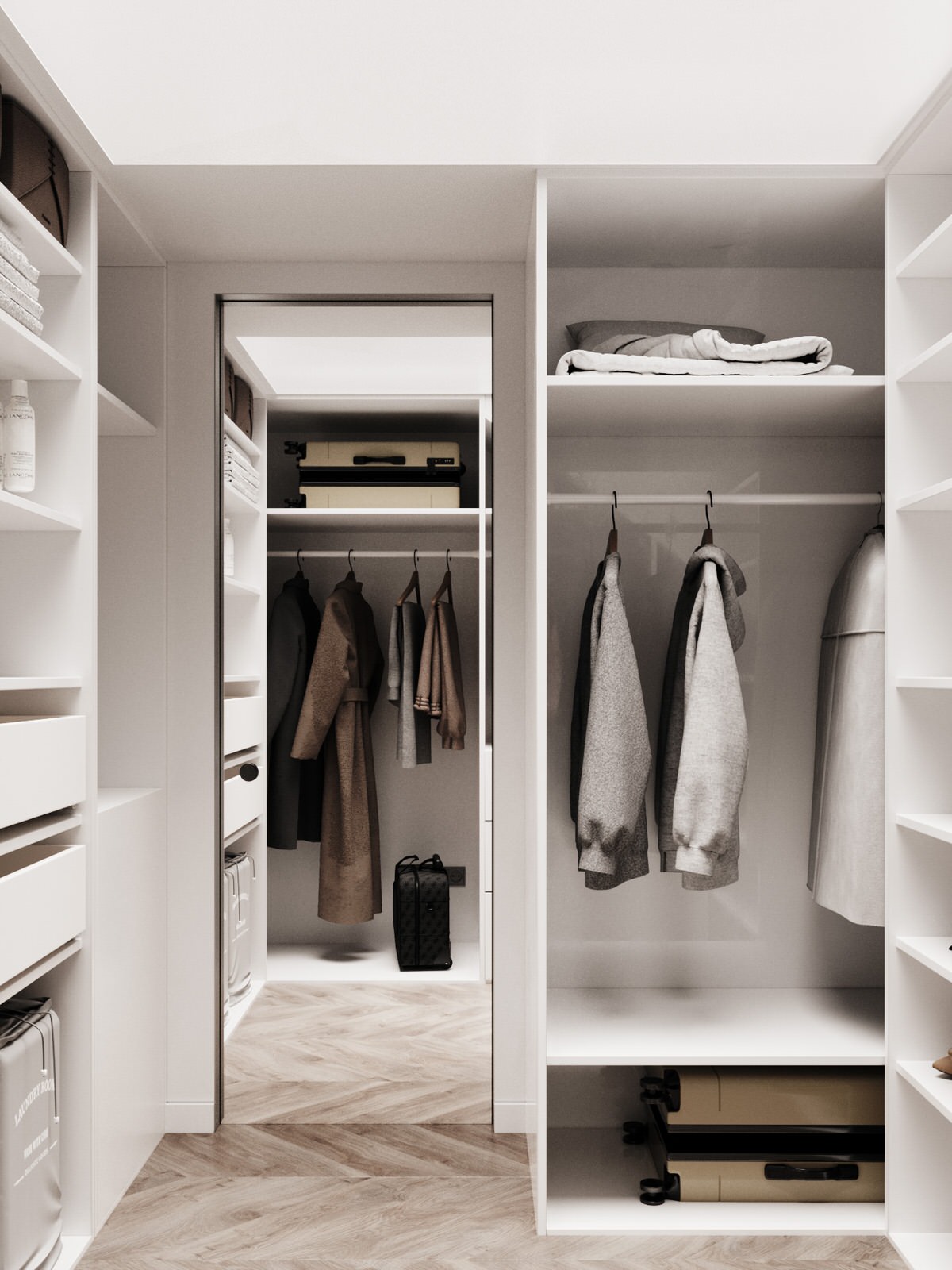 Проект двухуровневой квартиры ЖК Образцовый