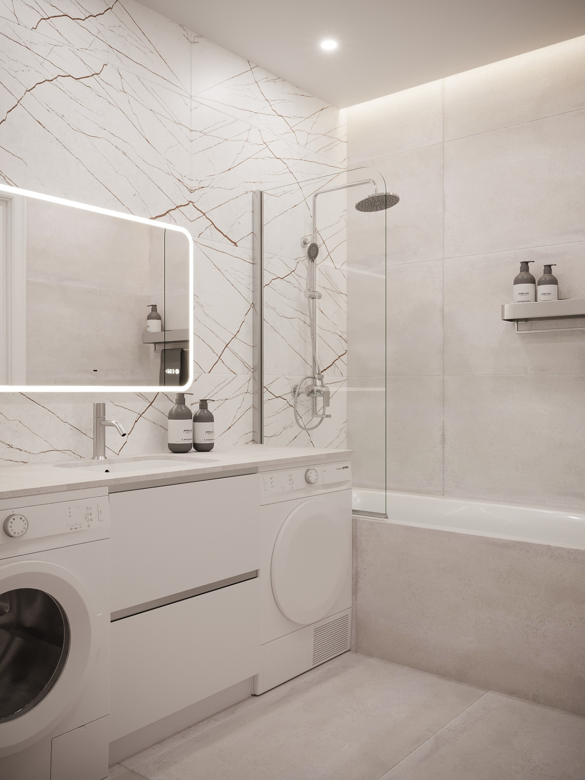 Интерьер трехкомнатной квартиры в стиле Неоклассика