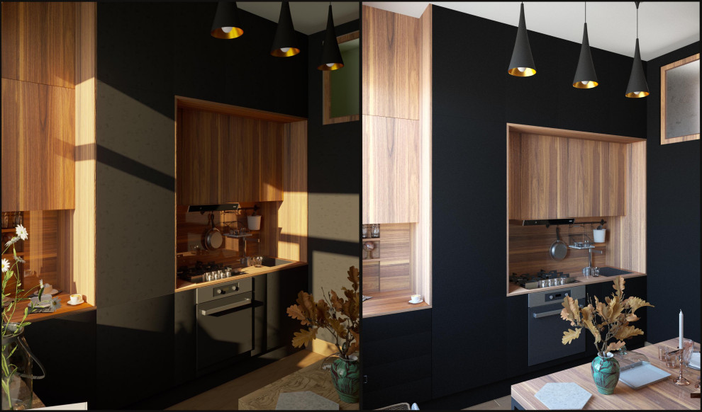 Обложка проекта: Кухня в сталинском доме