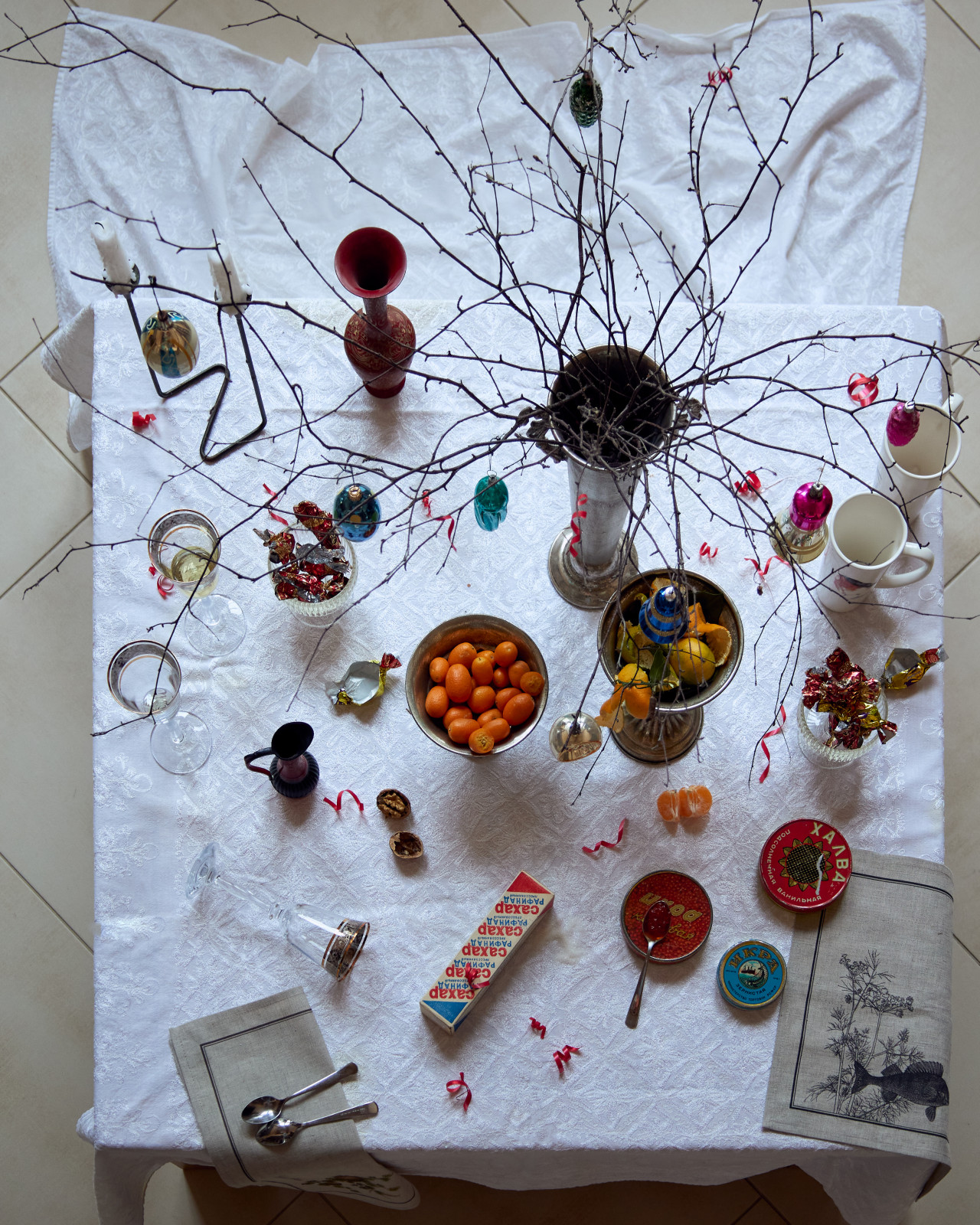 Новогодняя сервировка