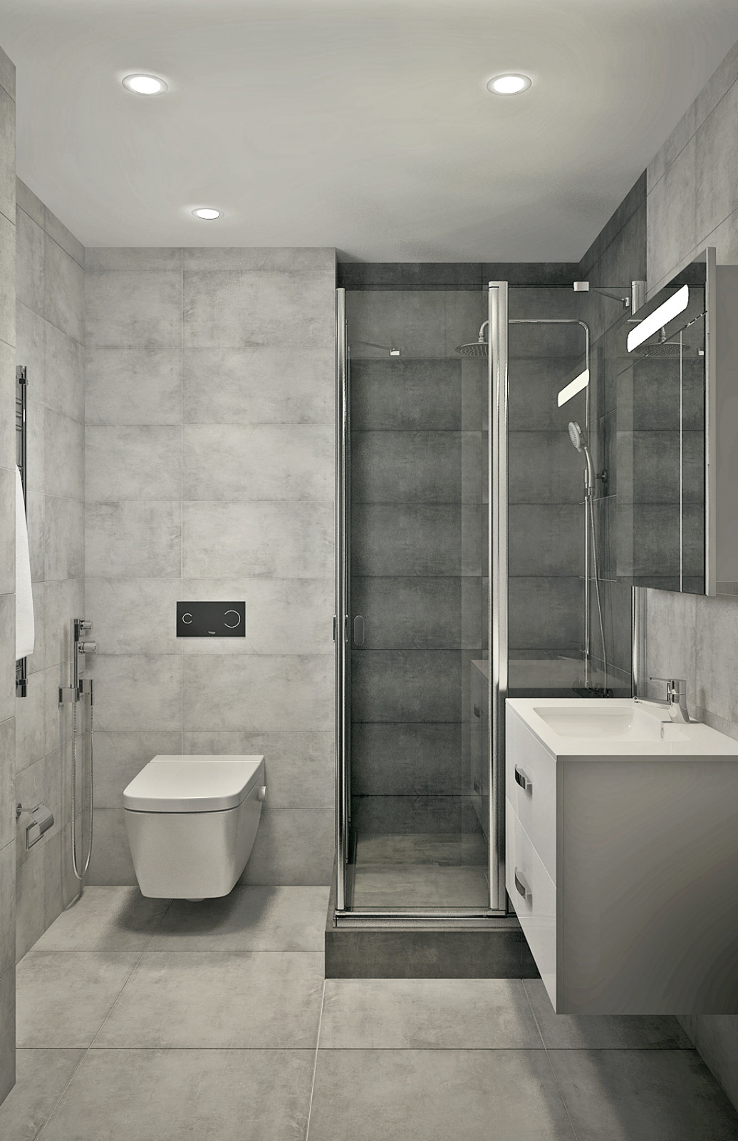 Современная однокомнатная квартира для молодого человека.