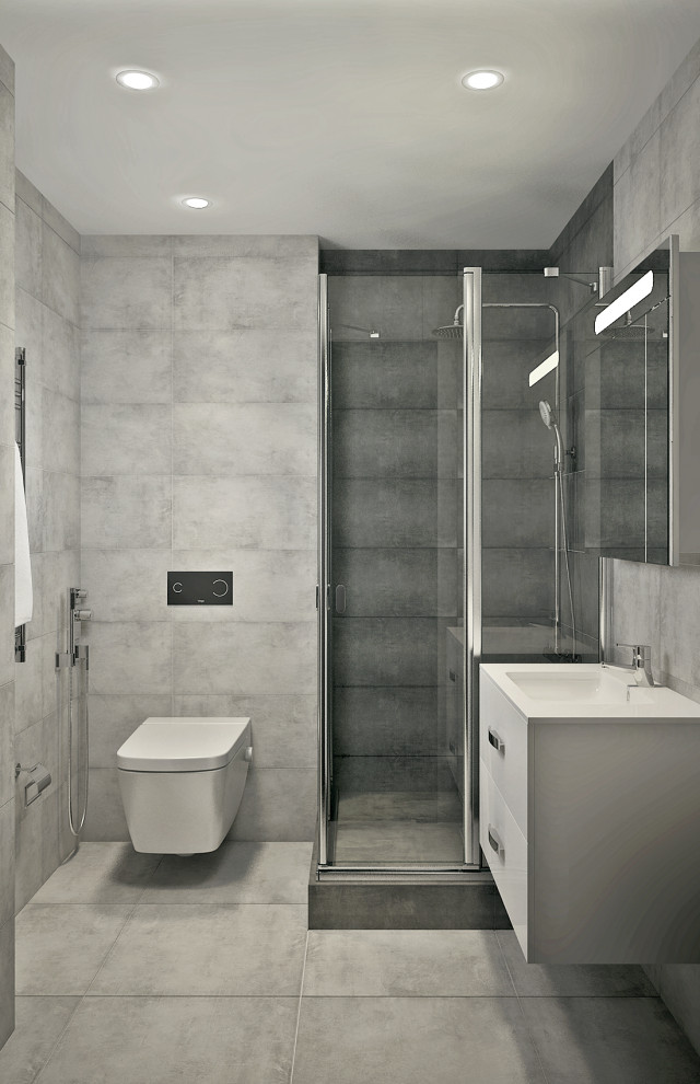 Современная однокомнатная квартира для молодого человека.