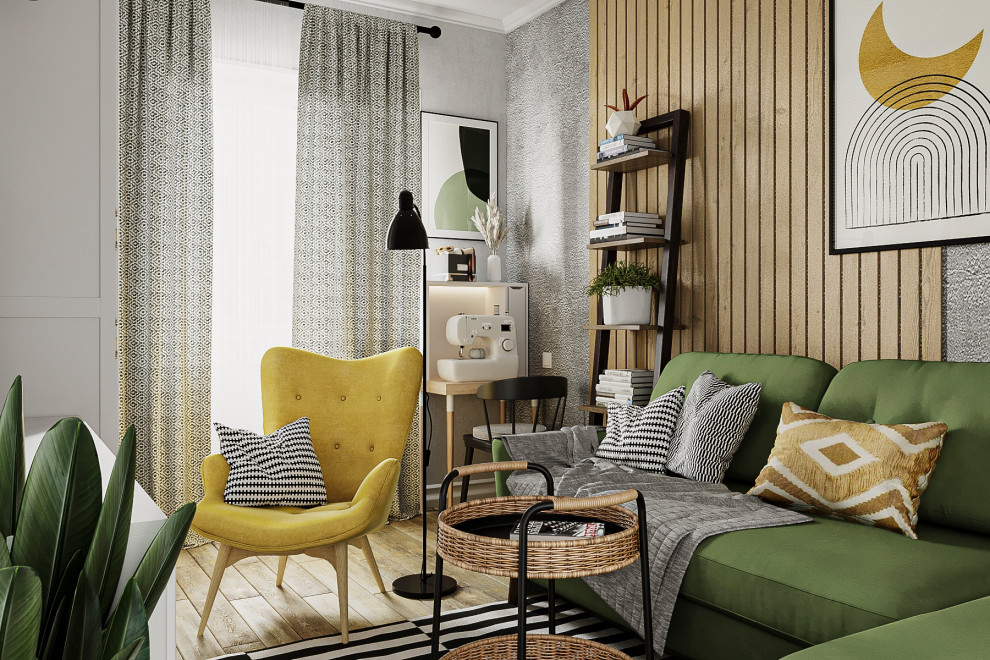 3-х комнатная квартира в скандинавском стиле, ЖК "Римский"