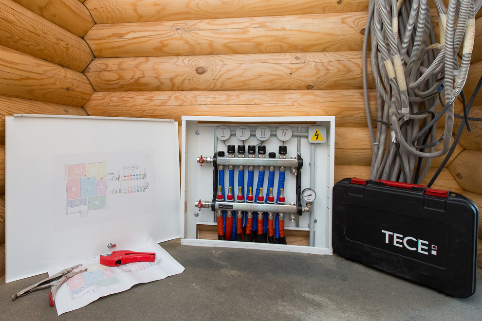 Обложка проекта: Бревенчатый дом в п. Родной