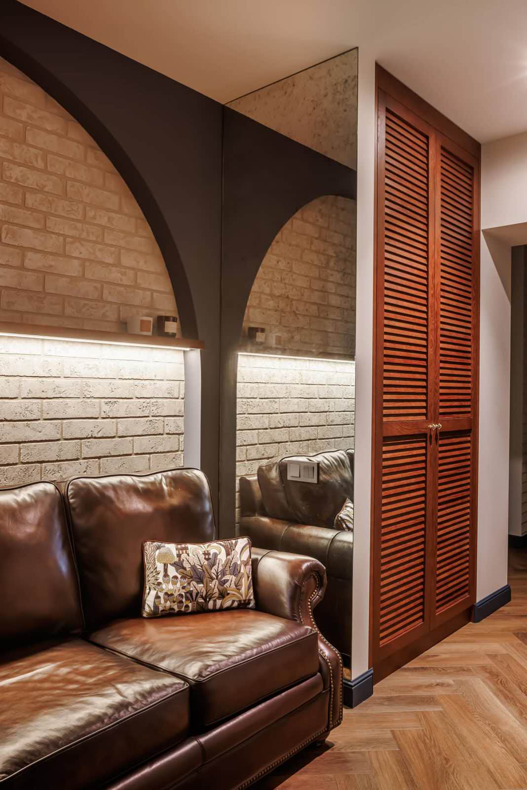 Дизайн и ремонт квартиры в КП «Новогорск» — Единство противоположностей