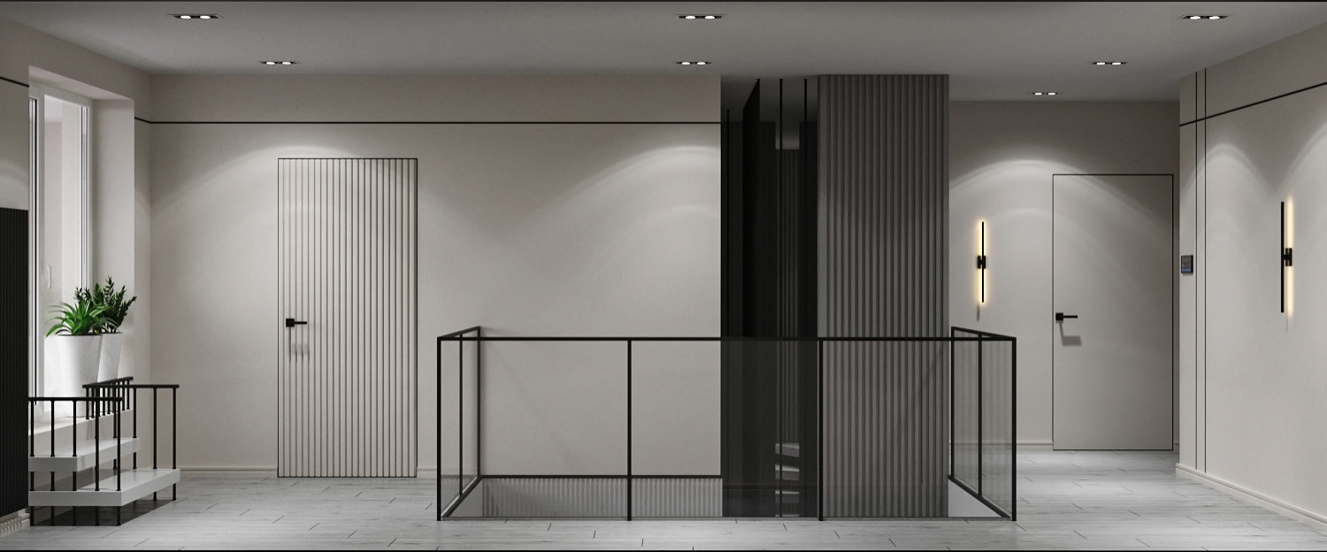 Двухуровневая квартира на Западном.