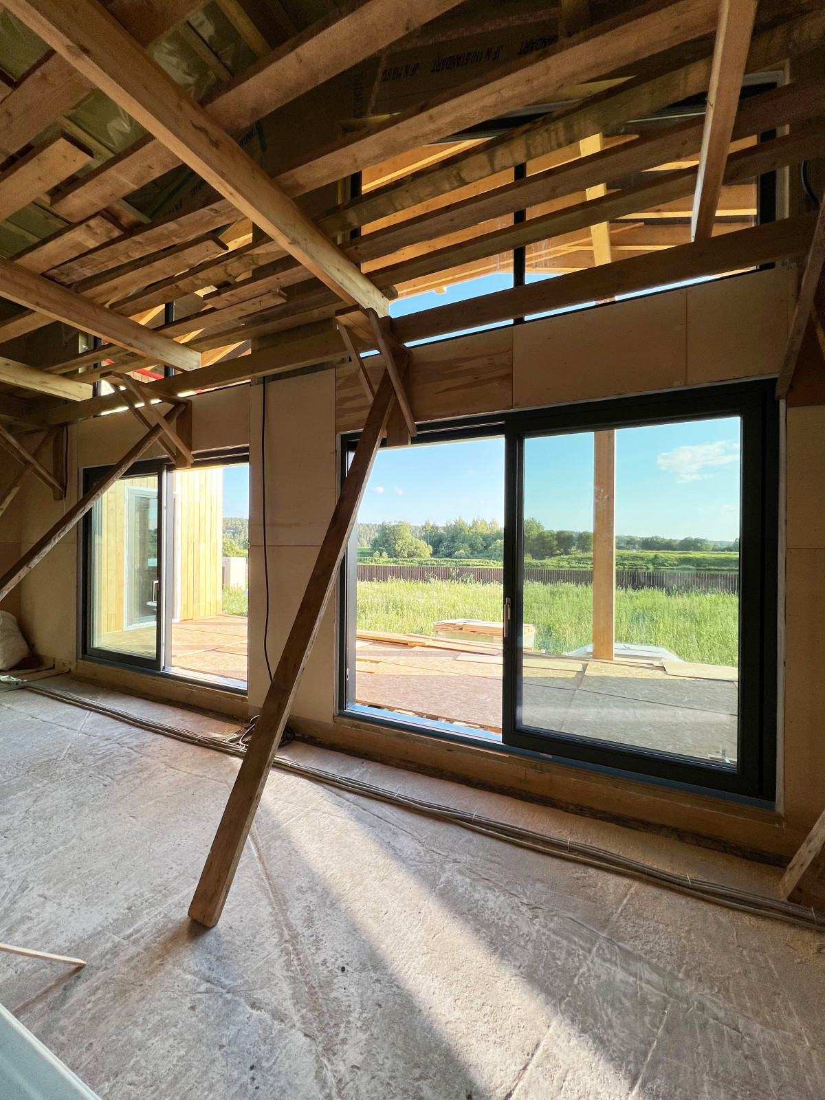 Обложка проекта: Остекление Каркасного дома в Одинцово