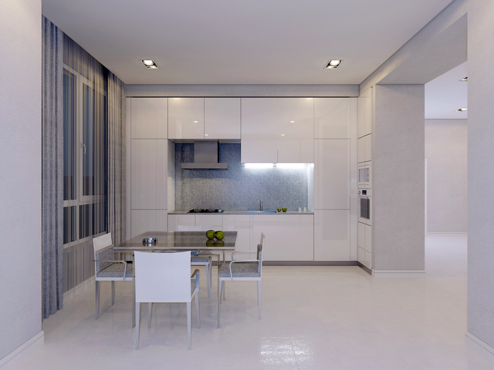 Квартира в белом цвете