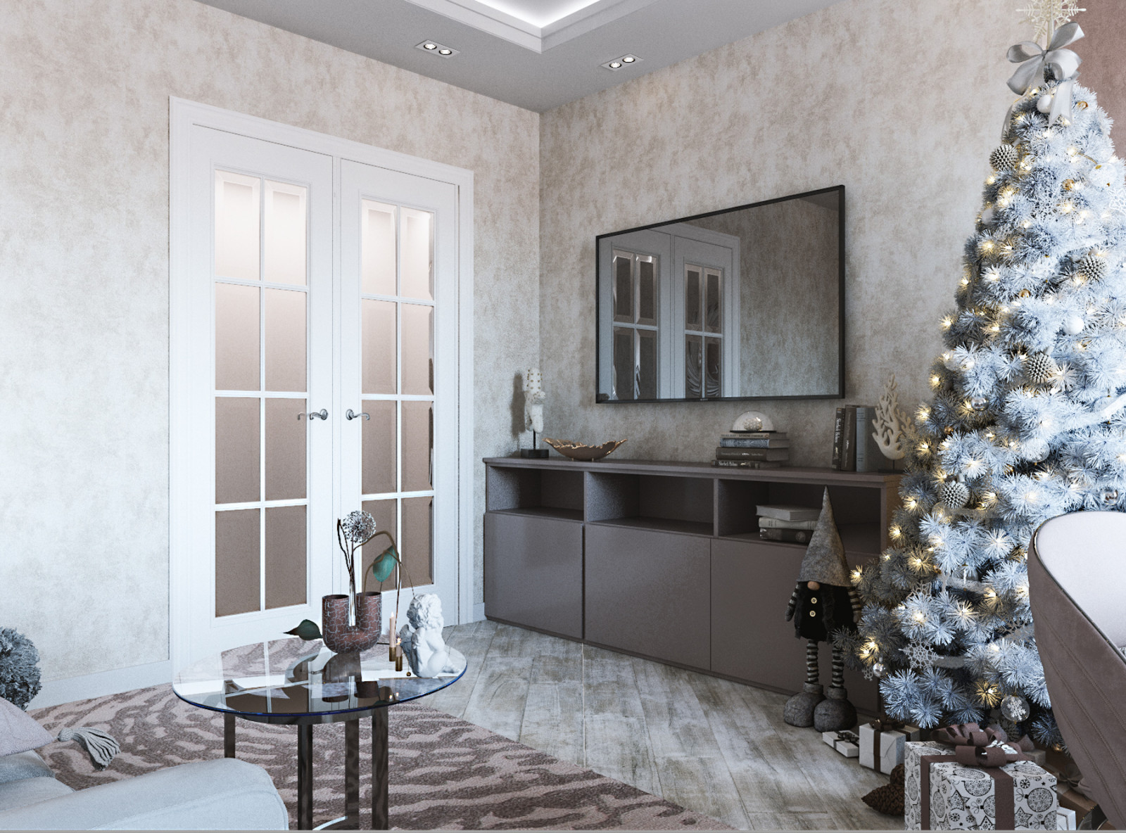 Гостиная в современном стиле