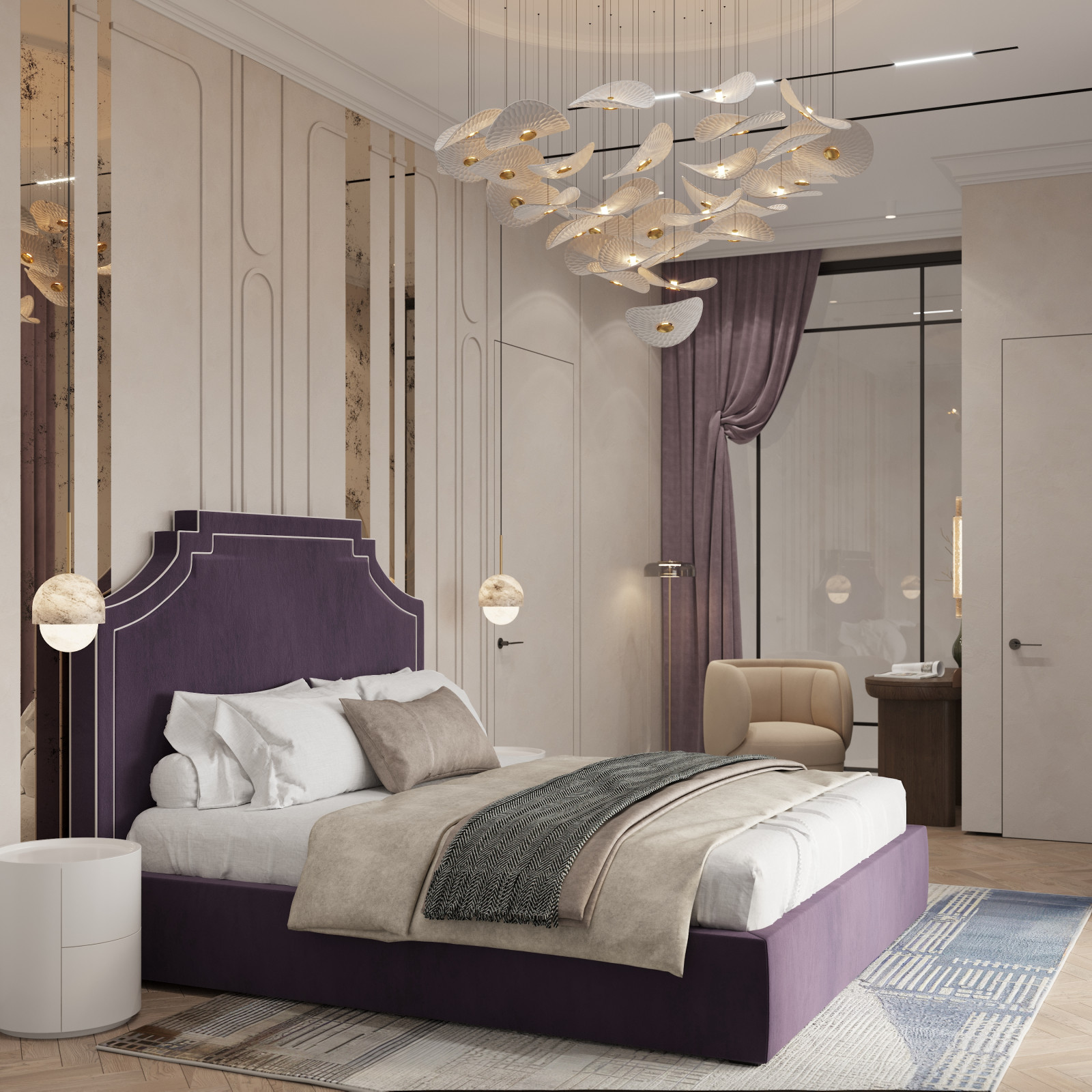 Проект пятикомнатной квартиры 220 кв. м.