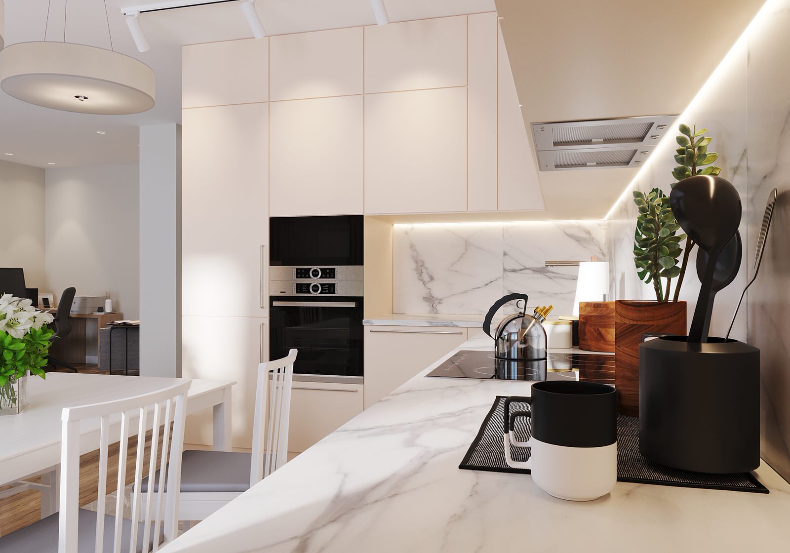 Apartment Rublevskoe shosse 100 m2