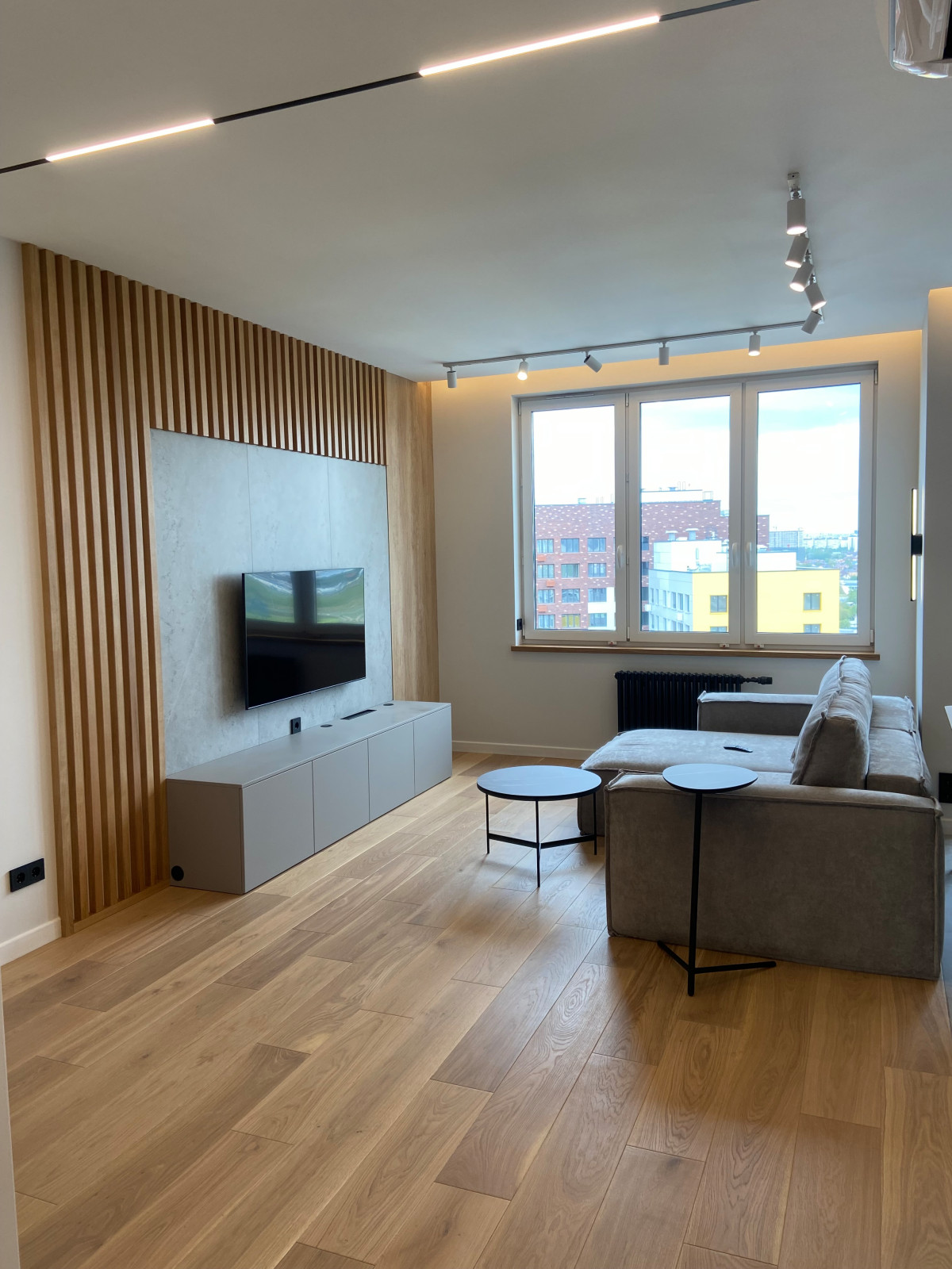 Реализация дизайн-проекта для квартиры 63 м2.