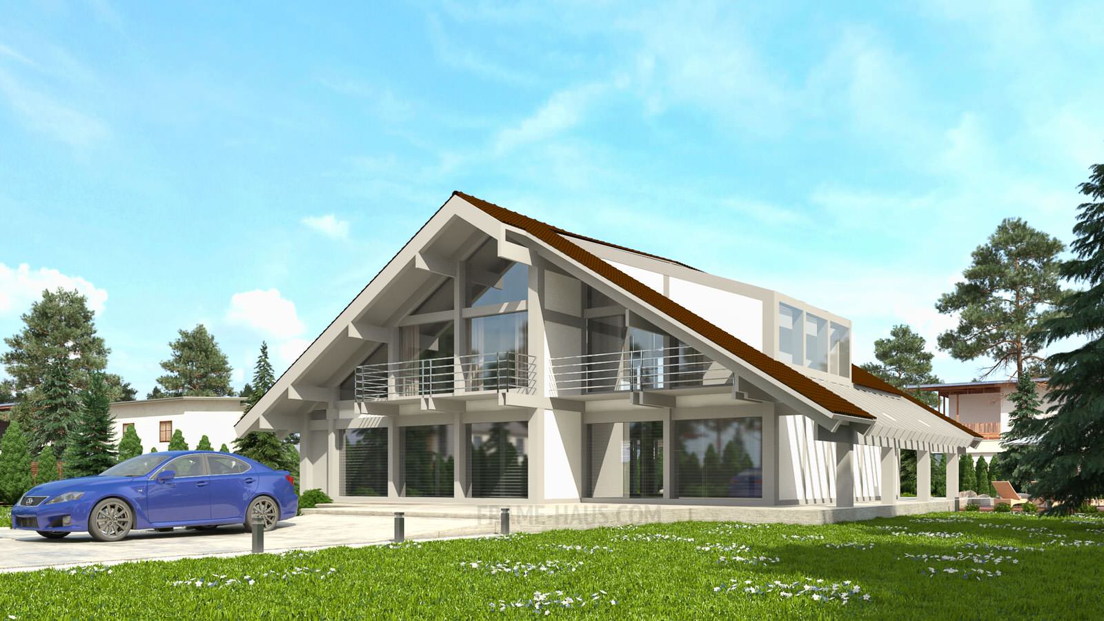 Обложка проекта: Фахверковый дом 350 м2