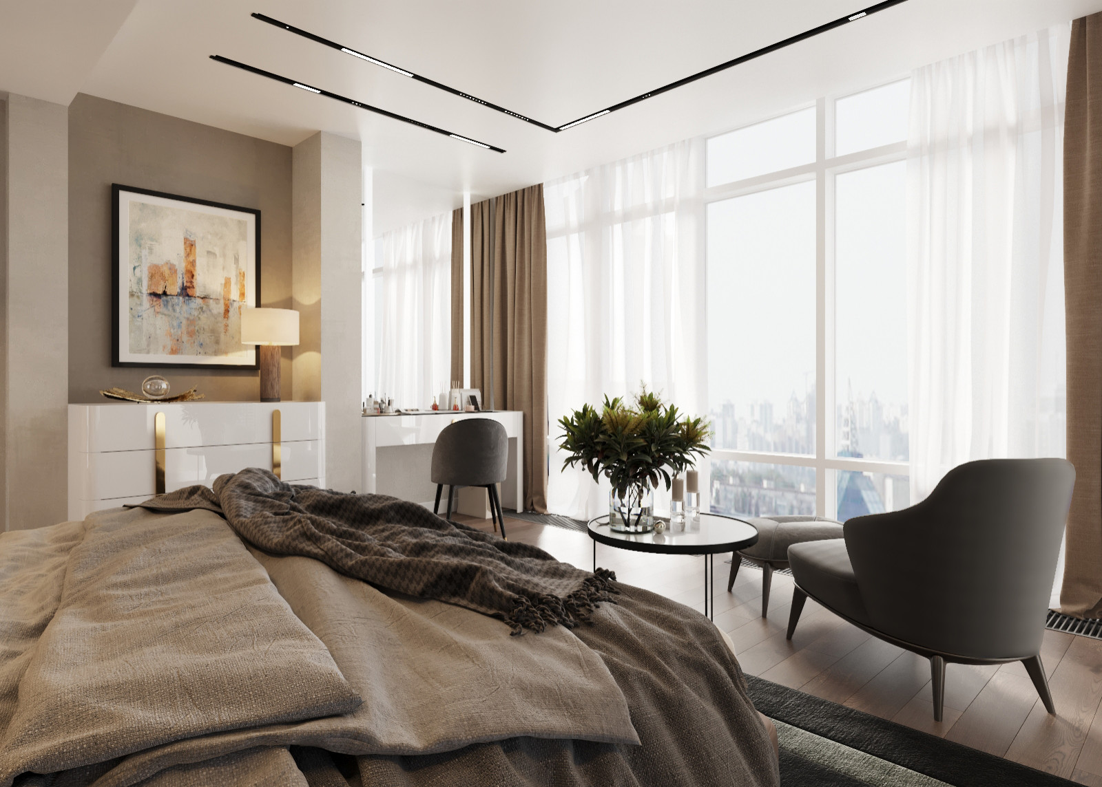 Апартаменты в современном стиле