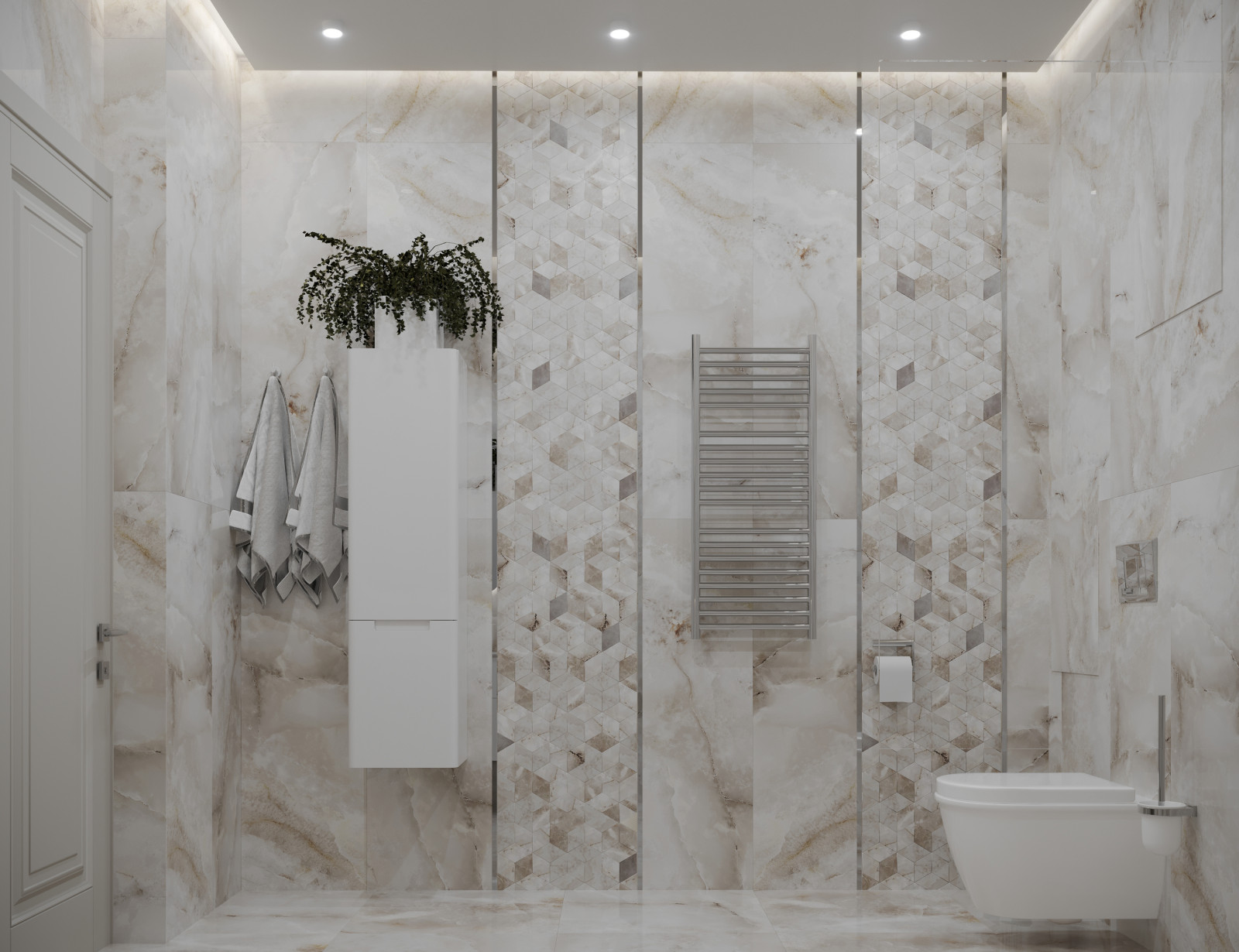 Квартира для молодоженов. Ванная.