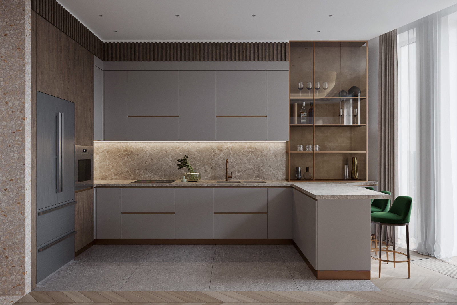 проект иньрерьера 185м2 Коляков С.С., Камнев М.В. 2020г.