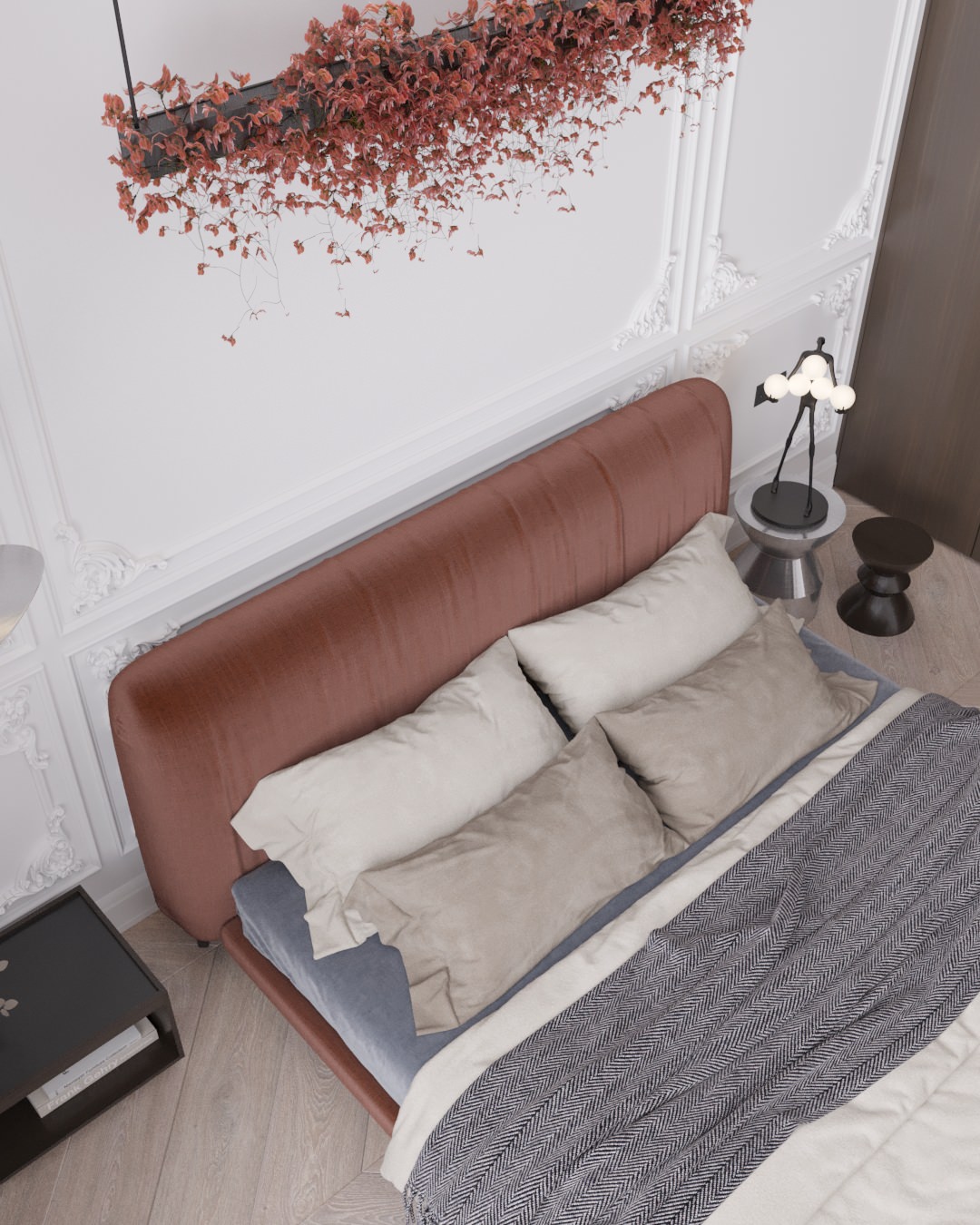 Квартира в стиле неоклассицизм