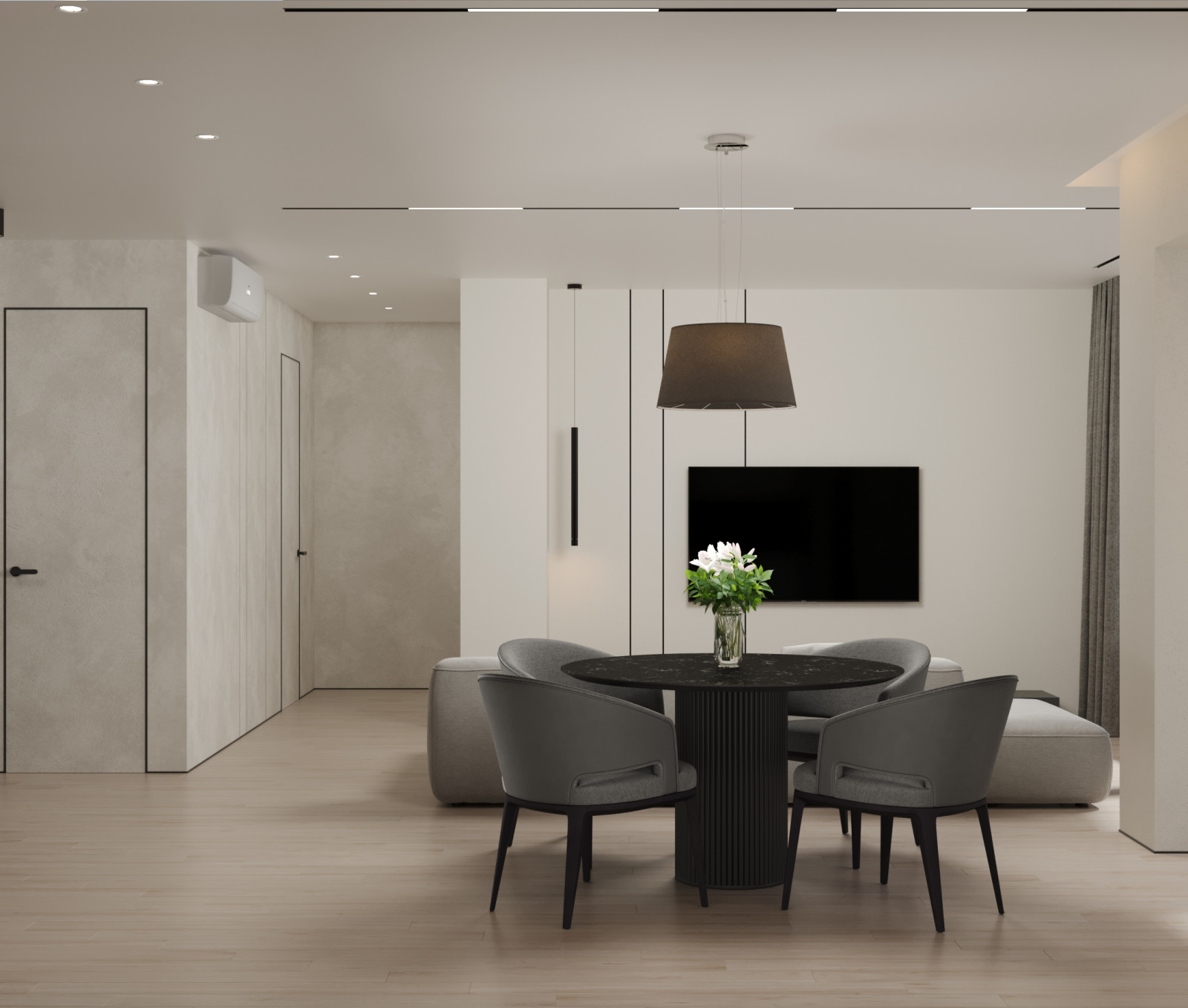 Квартира для молодой пары с двумя собаками