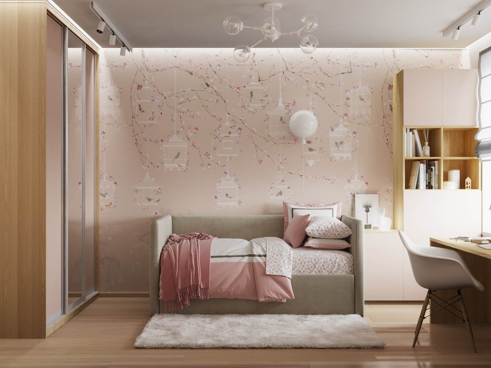 Дизайн-проект двухкомнатной квартиры, 58.3 кв.м