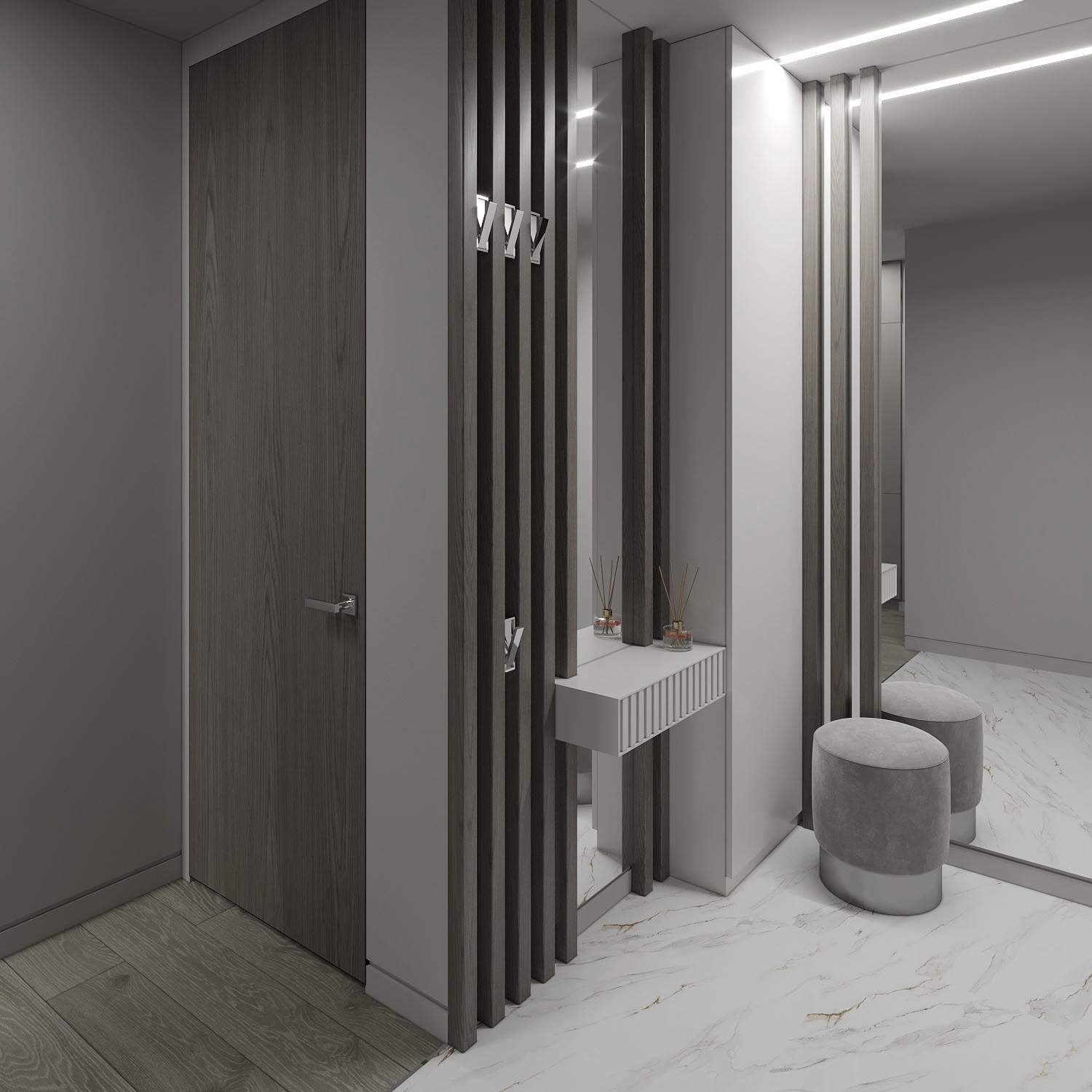 Интерьер в светлых тонах САМАРА