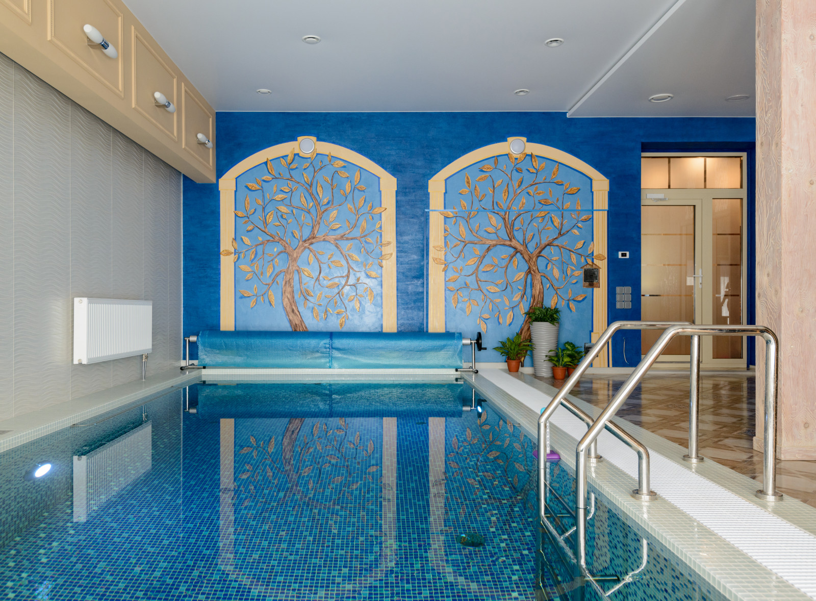 Частныйбассейн  в Эко Стиле