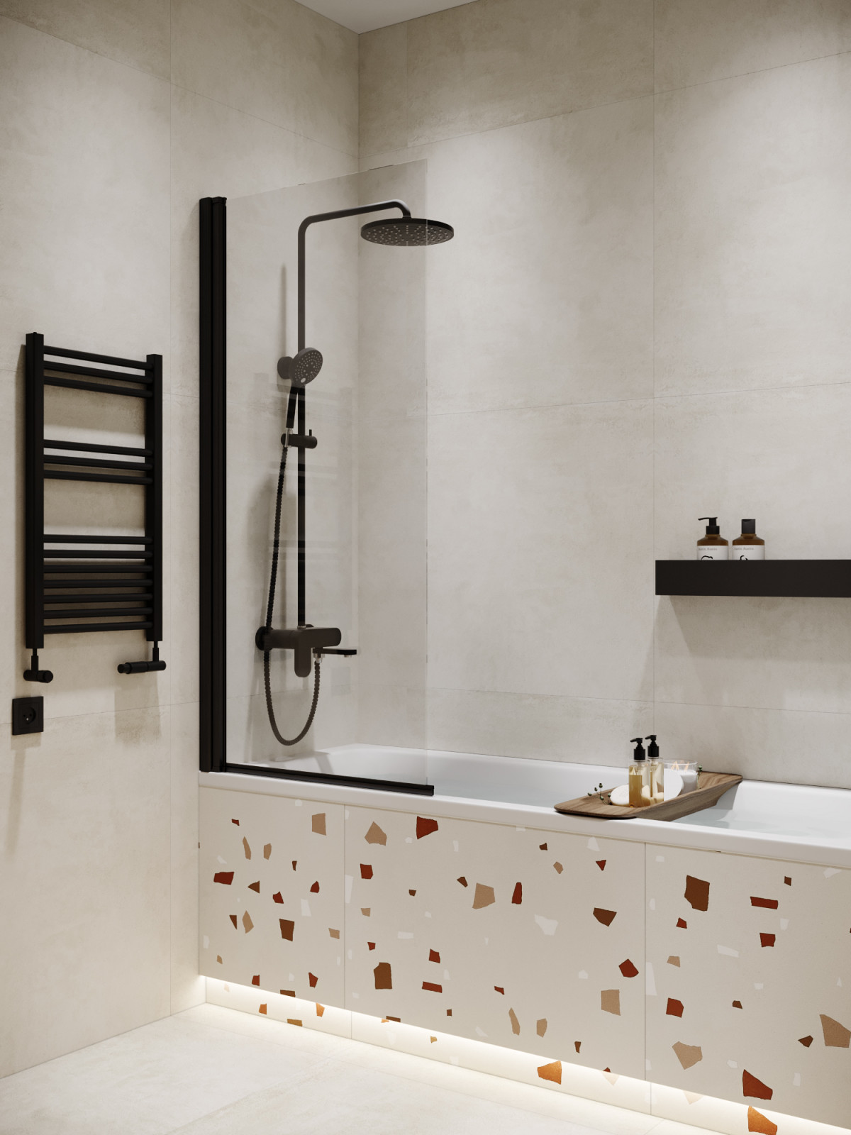 Сканди с элементами классики, ЖК Румянцево Парк