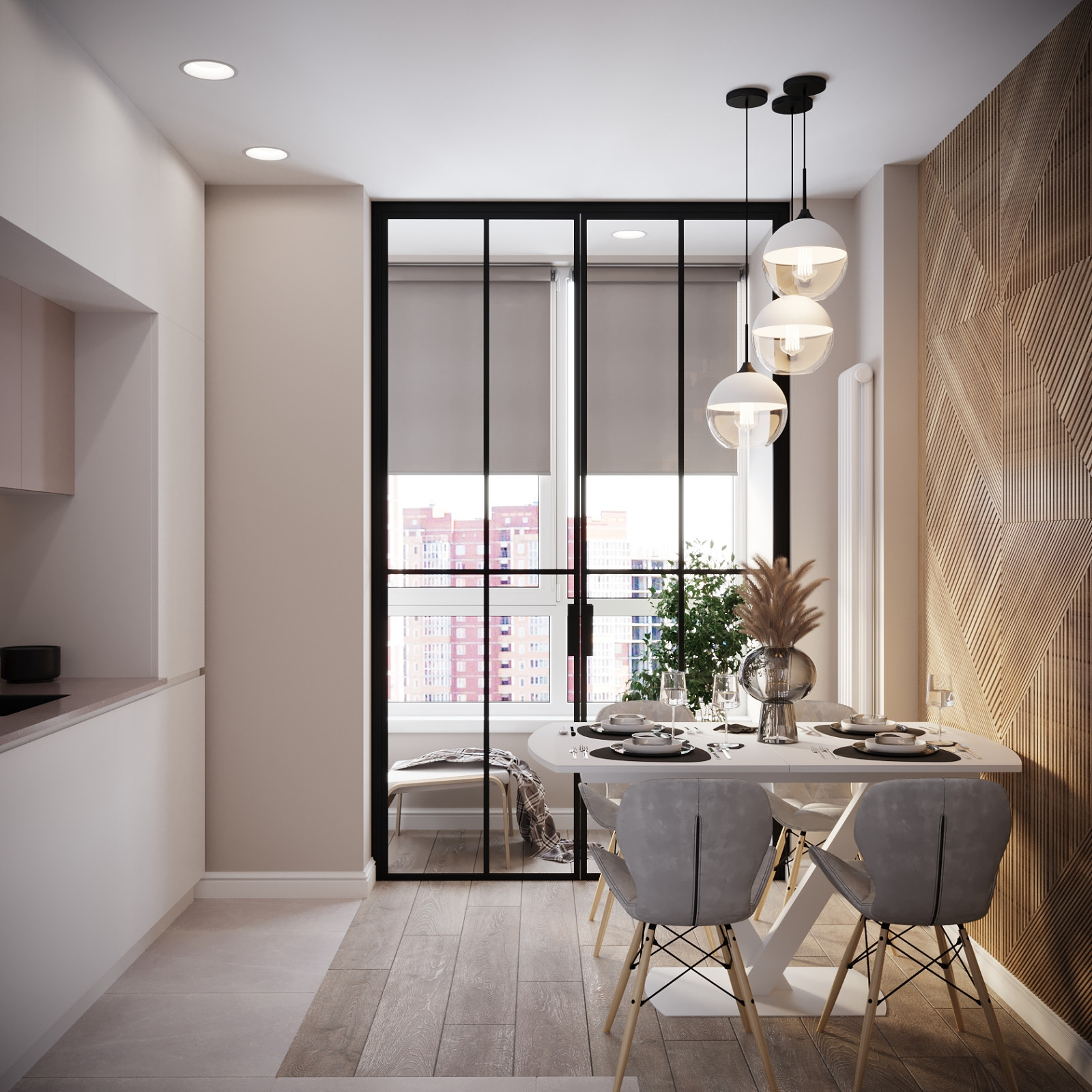 Обложка проекта: 3-х комнатная квартира ЖК Перспектива