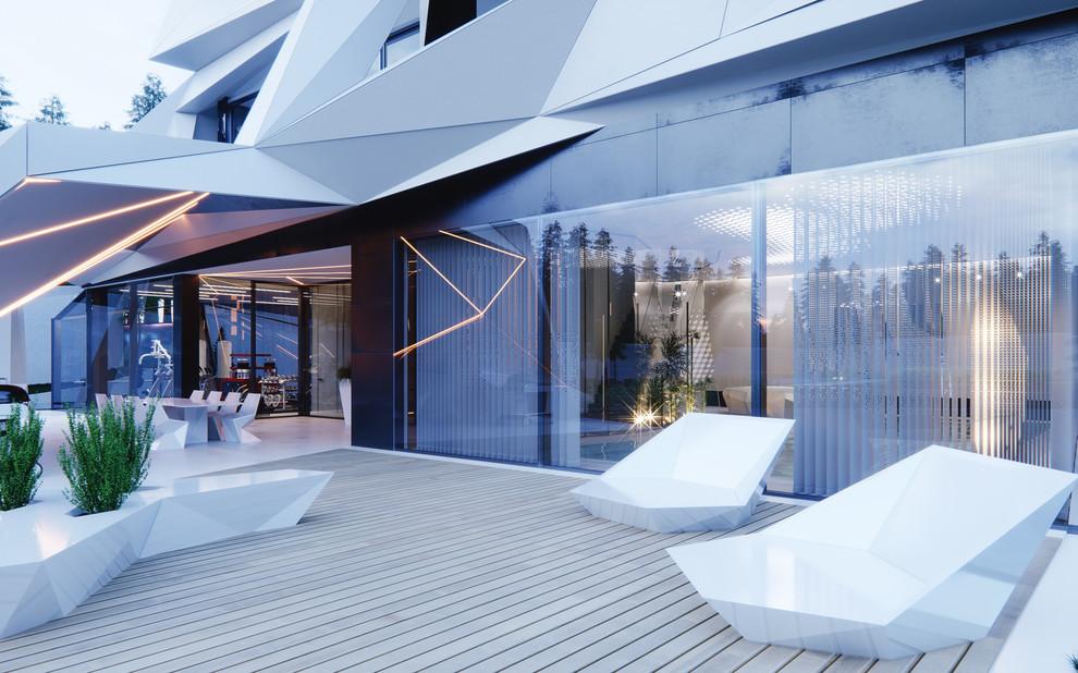 Проект Parametric residence - дизайн интерьера