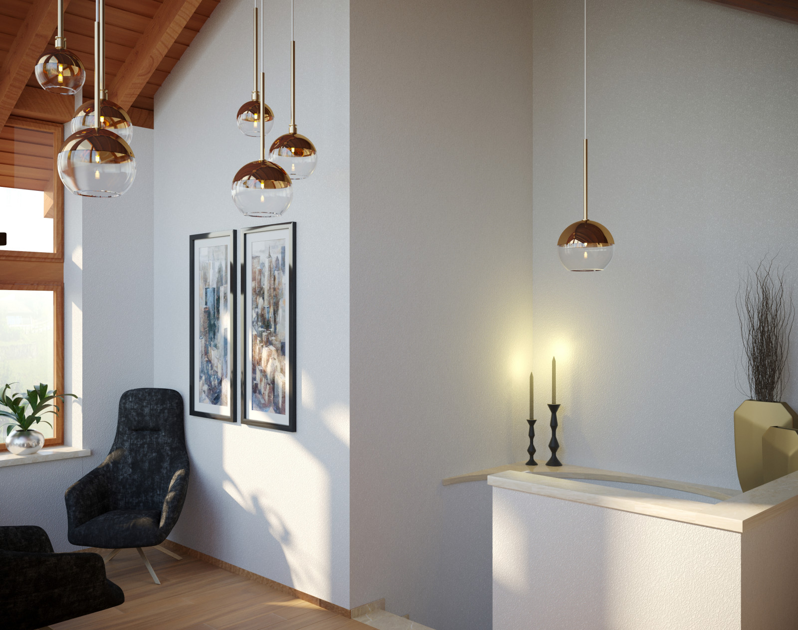 Интерьер жилого дома, Швейцария, г. Дорнах