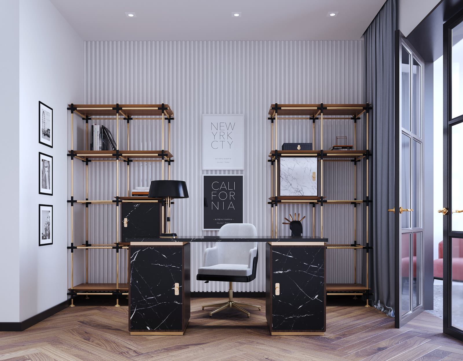 Дизайн-проект частной квартиры ЖК Династия.