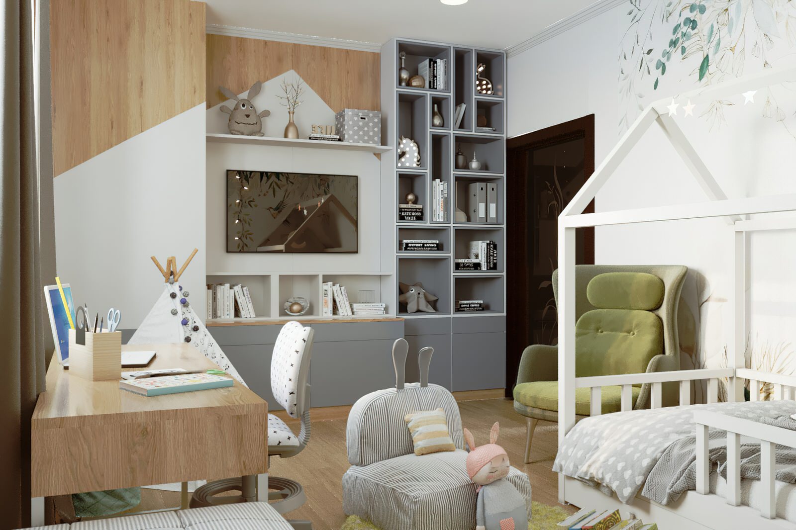 Обложка проекта: Bright cozy home