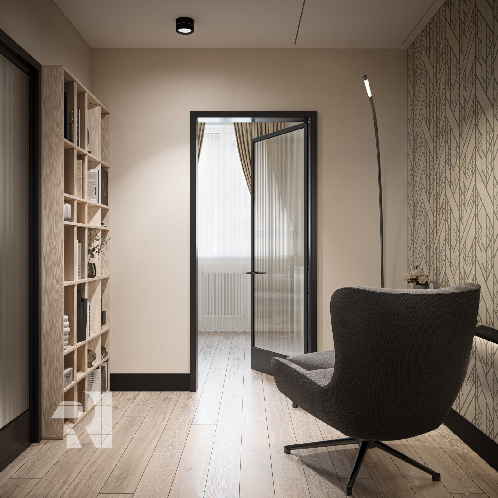 Современный стиль с элементами ар-деко