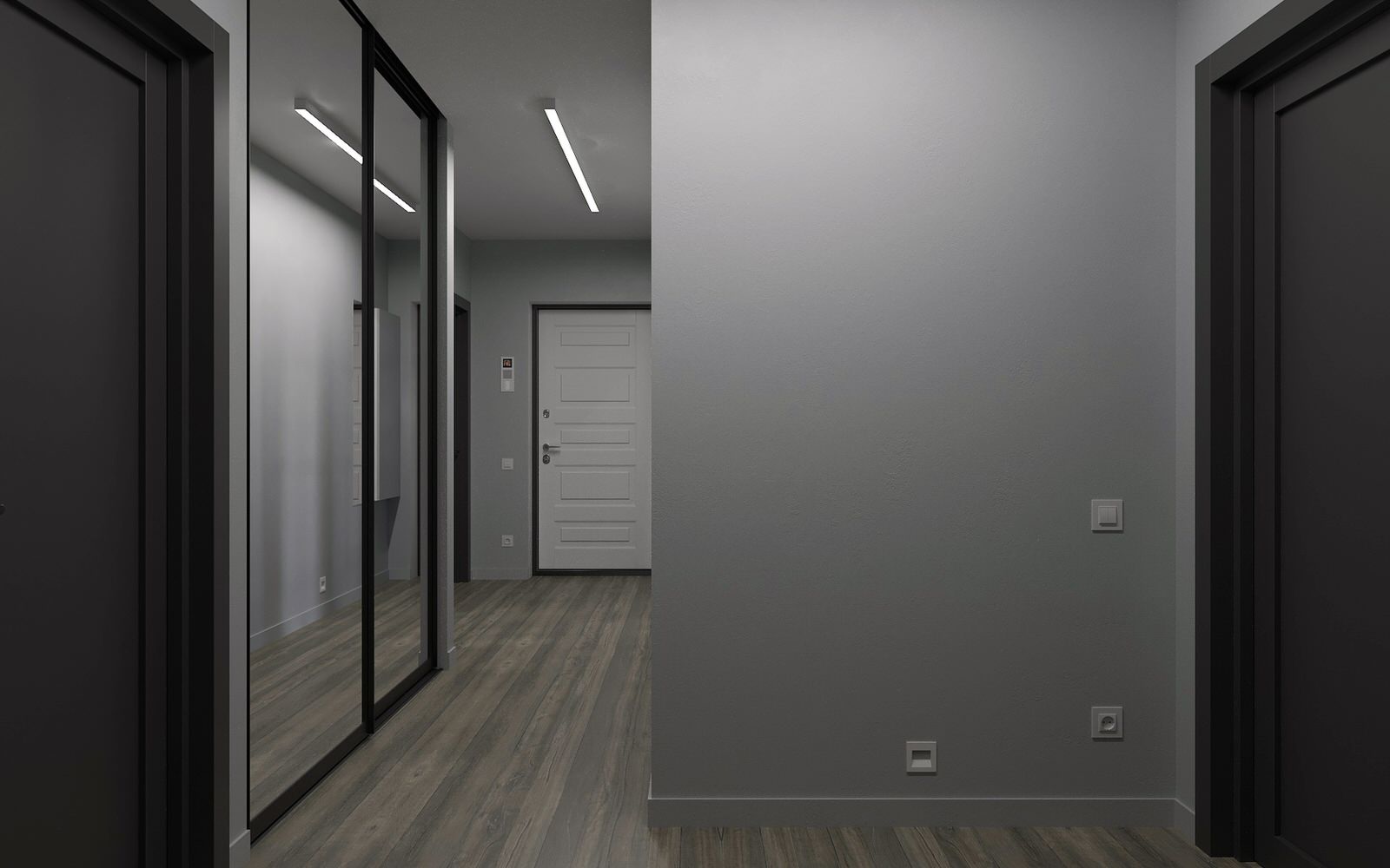 Дизайн проект квартиры 93м