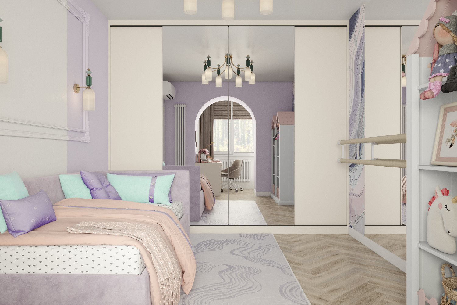 Проект 2х-комн. квартиры в Волгоградской обл.