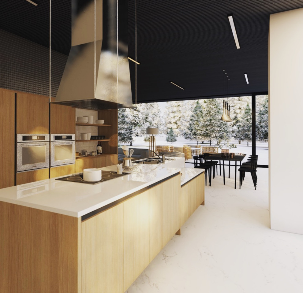 Дом для семьи из 4-х человек и кота