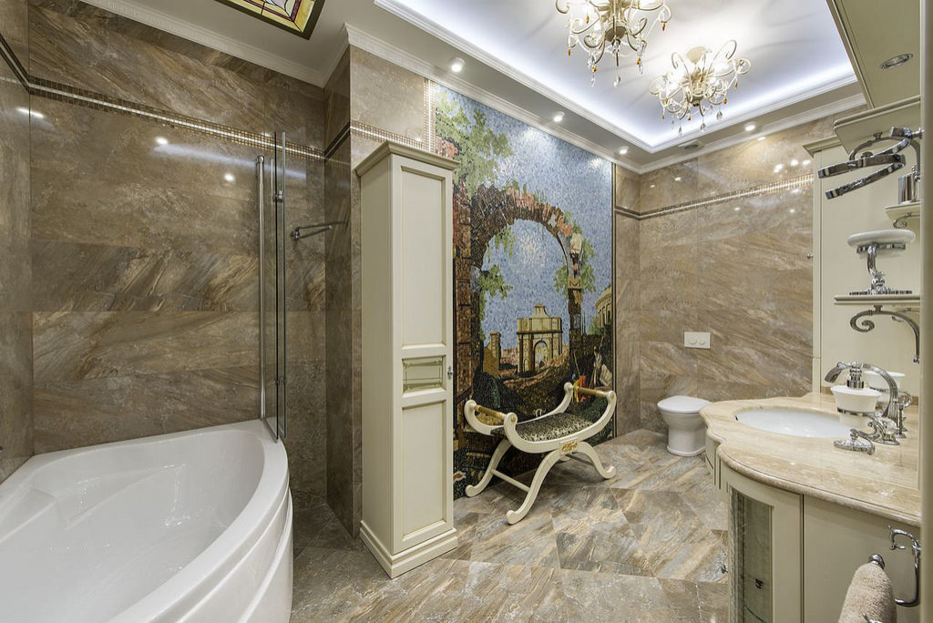 Частный интерьер ЖК Итальянские кварталы, Москва