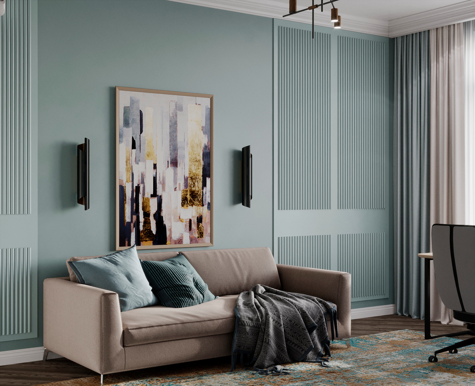 Дом в стиле эклектика для семьи трех поколений