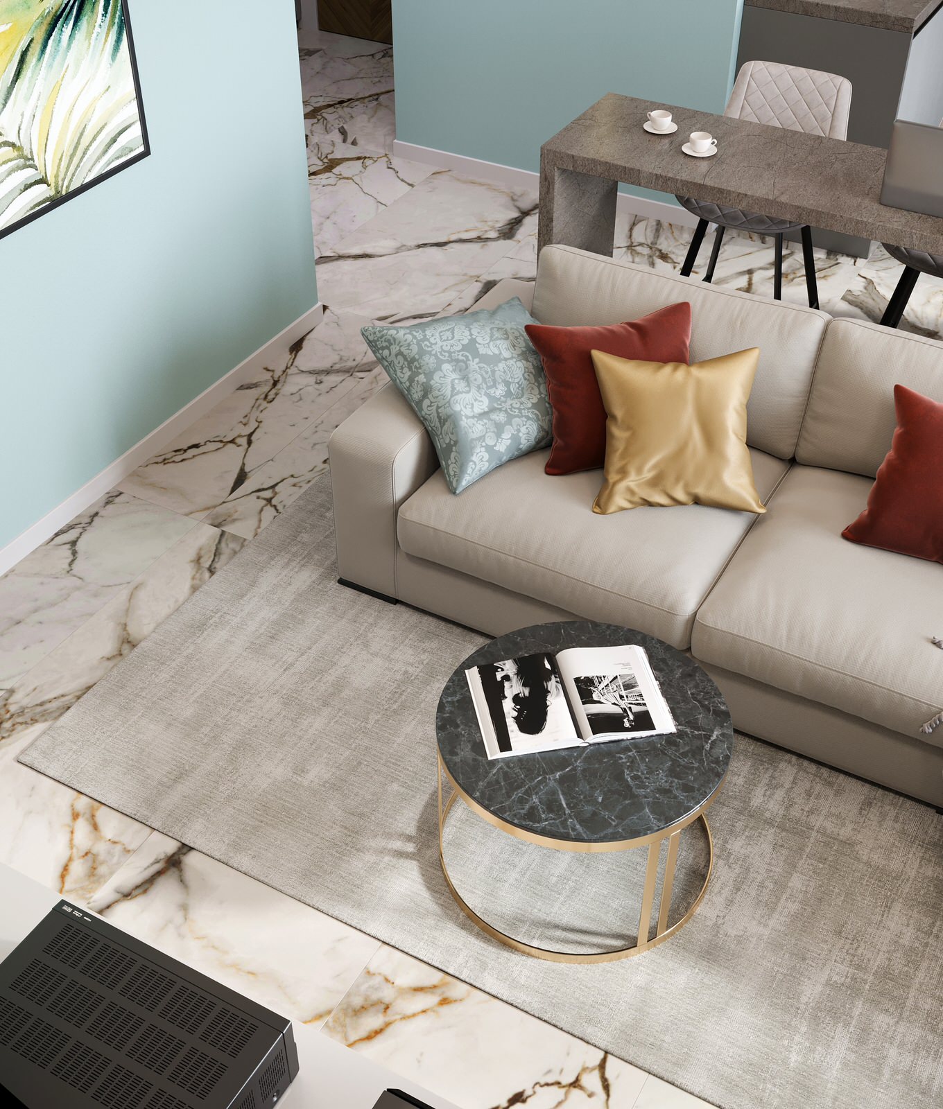 Интерьер квартиры в ЖК "Новый Лесснер", 60м²