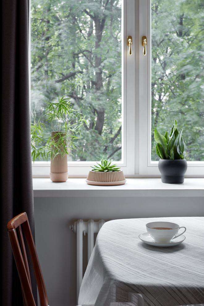 Houzz тур: Маленькая квартира цвета бумаги