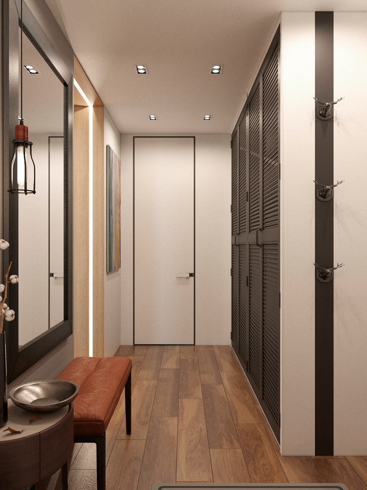 Дом с нотками Loft ( С.У Лестница Коридор)